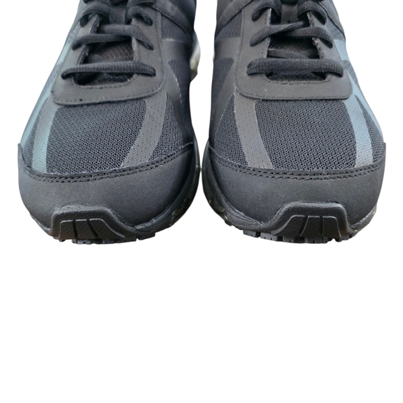 SafeTstep Men’s Black Slip Resistant Comfort Work Shoes Sneakers Size 10.5W Wide main image 6